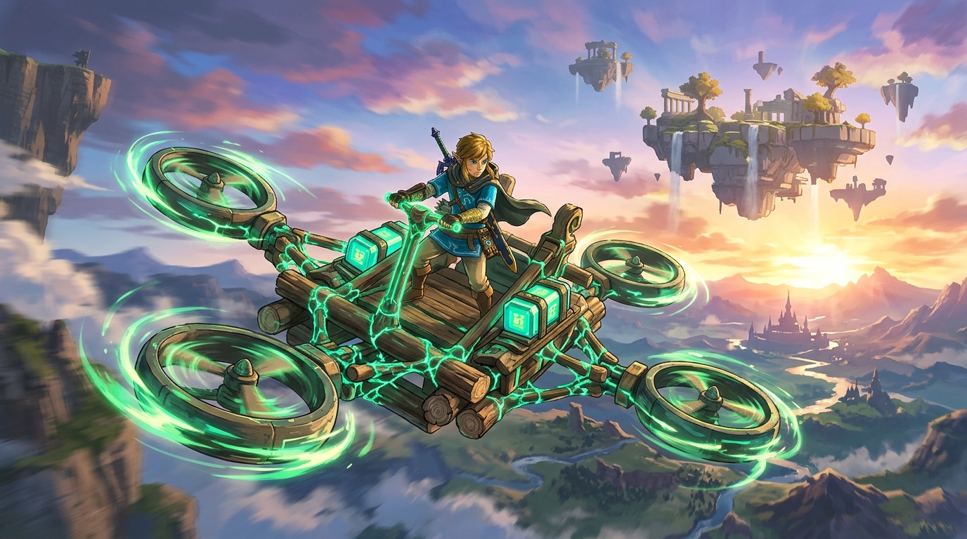 Zonai Power: Maximiza Batería y Vehículos en Tears of the Kingdom