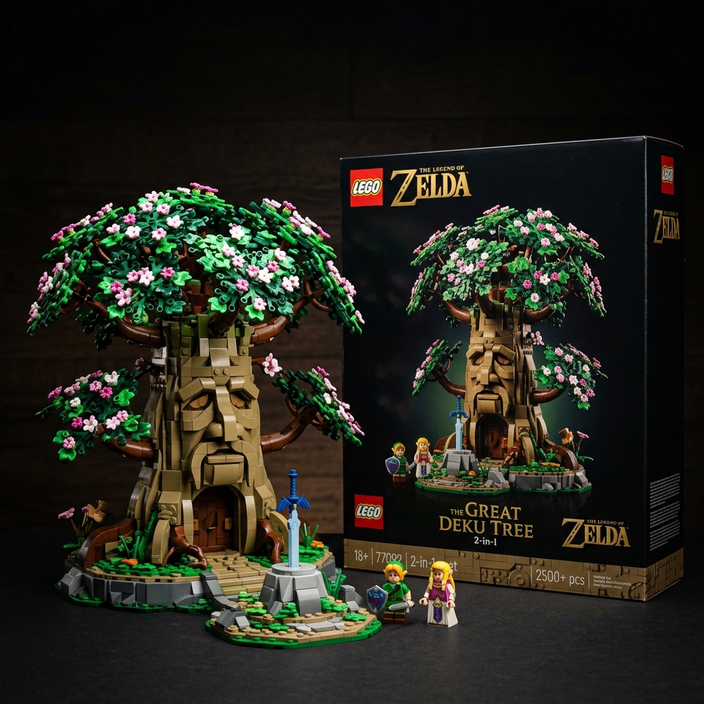 LEGO The Legend of Zelda: Gran Árbol Deku 2 en 1 (77092)
