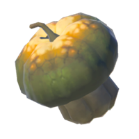 Calabaza luminosa asada