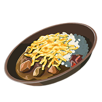 Arroz especiado con queso