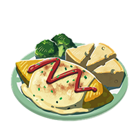 Tortilla con queso