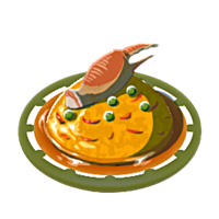 Arroz frito con cangrejo