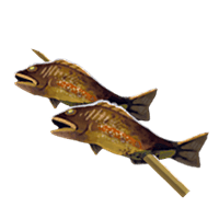 Brocheta de pescado