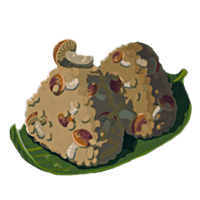 Bolas de arroz con setas