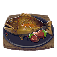 Pescado asado