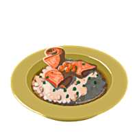 Arroz con salmón