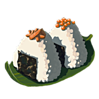 Bolas de arroz con pescado