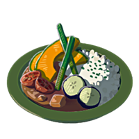 Arroz especiado con verduras